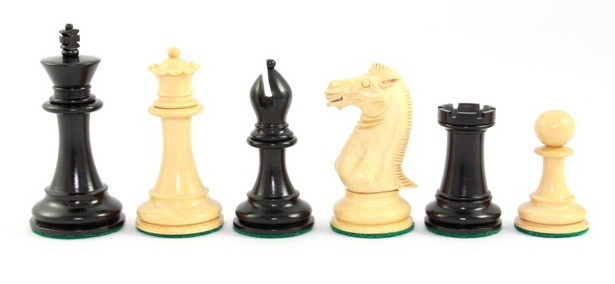 Schachfiguren: Black Vidicator Top