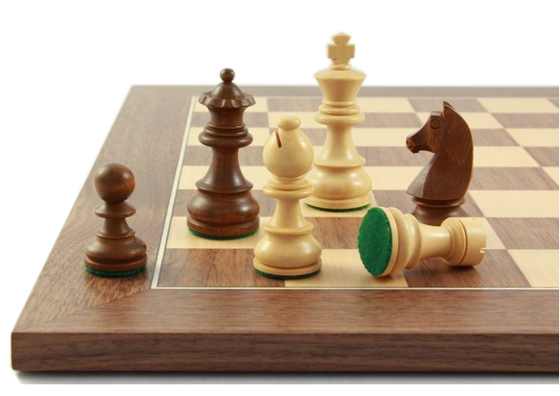 Schach-Set Civil 63, Schachbrett mit Schachfiguren, Abbildung2